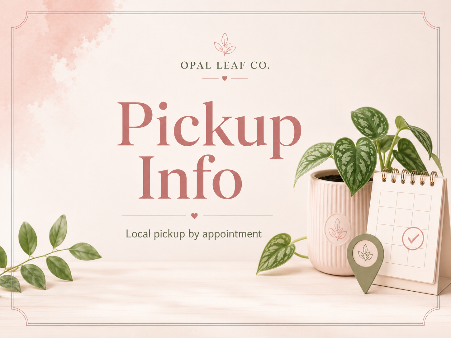 Pickup Info