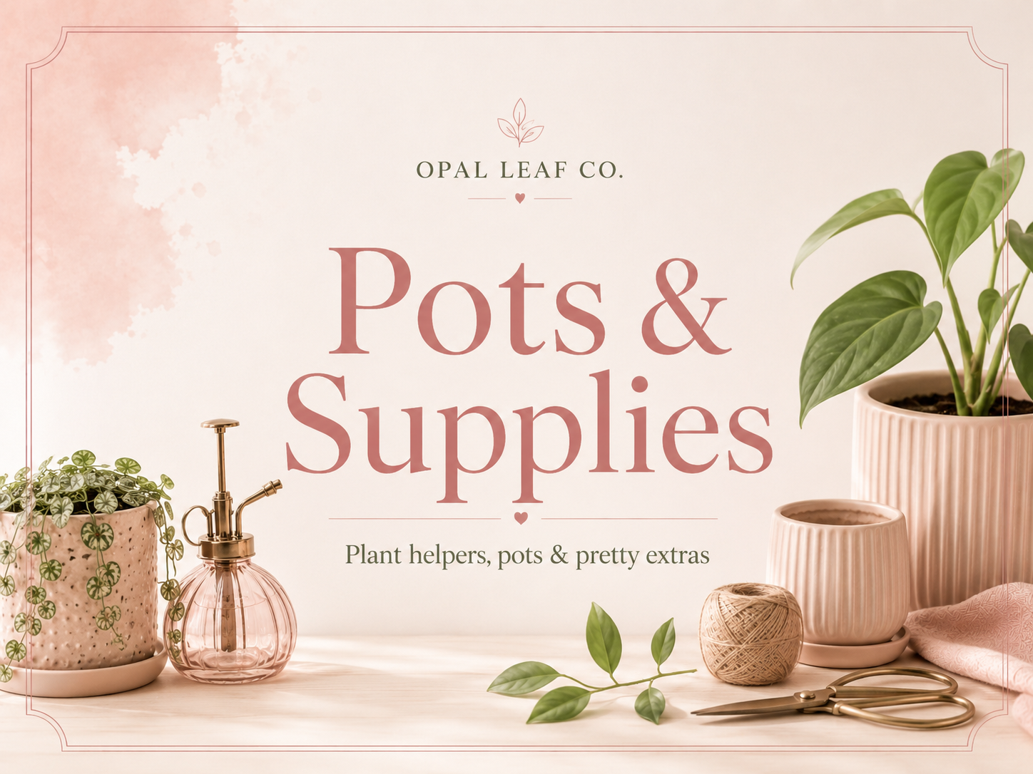 Pots & Supplies
