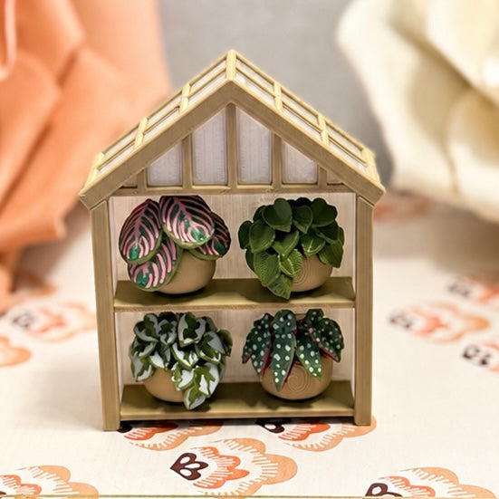 Miniature Bookshelf Fidget Clicker | Choose Your Shelf Size