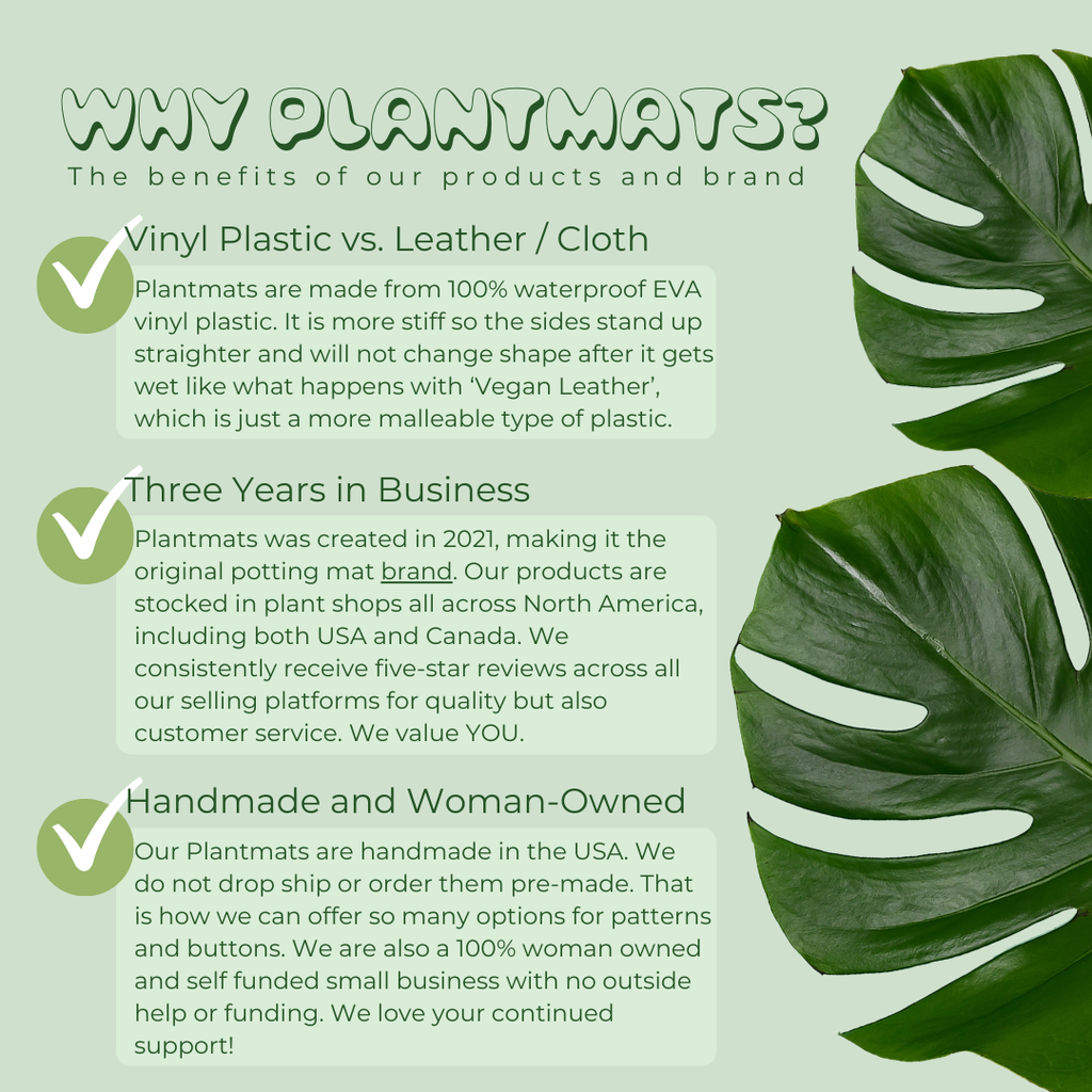 Plant Potting Mats - Large Size