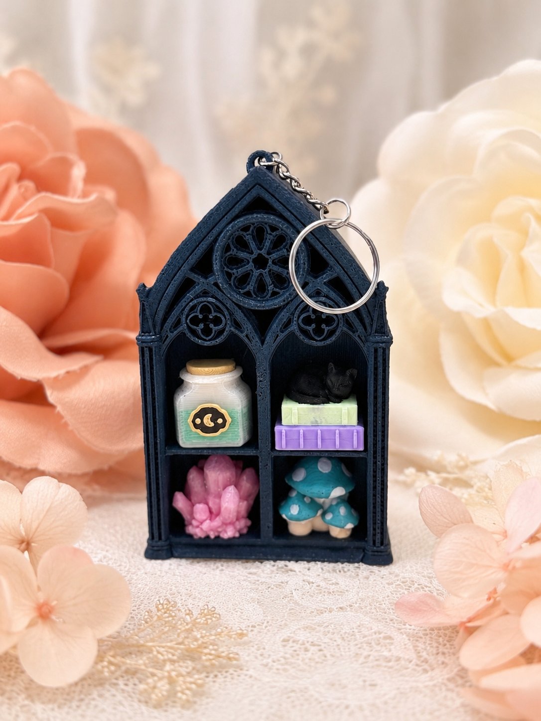 Gothic Shelf 4-Slot Clicker