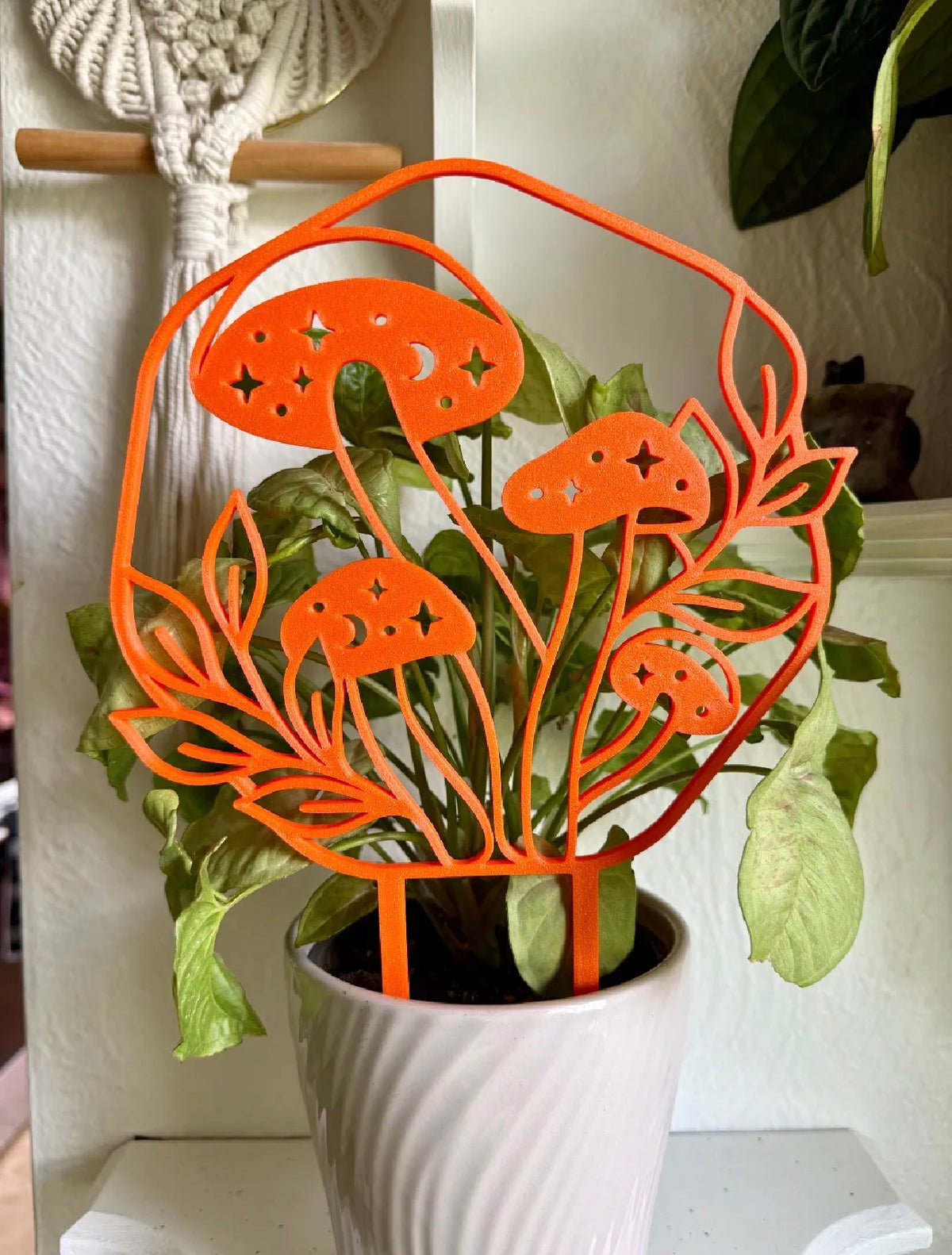 Whimsical Mushrooms Trellis