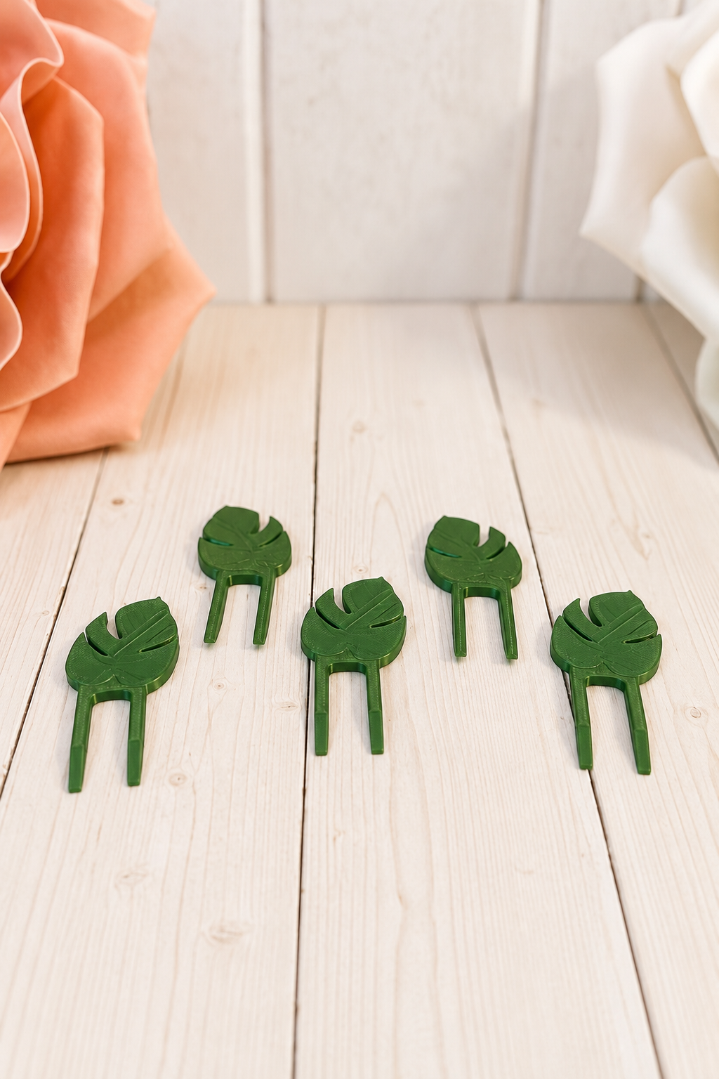 Propagation Pins - Set of 5 - Monstera Leaf