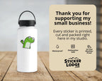 Lizard Meme Vinyl Sticker