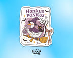 Honkus Ponkus Goose Witch Vinyl Sticker