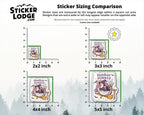 Honkus Ponkus Goose Witch Vinyl Sticker